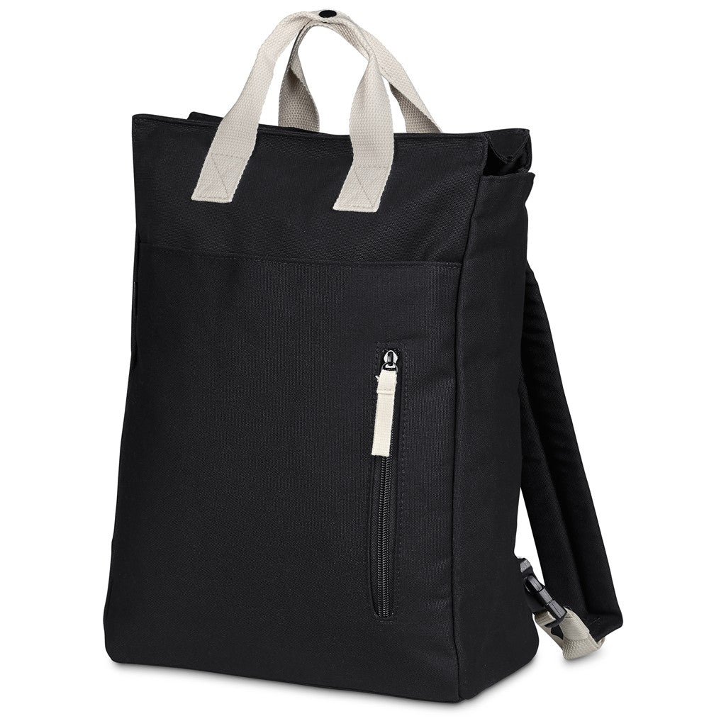 Serendipio Cityline Cotton Canvas Laptop Backpack