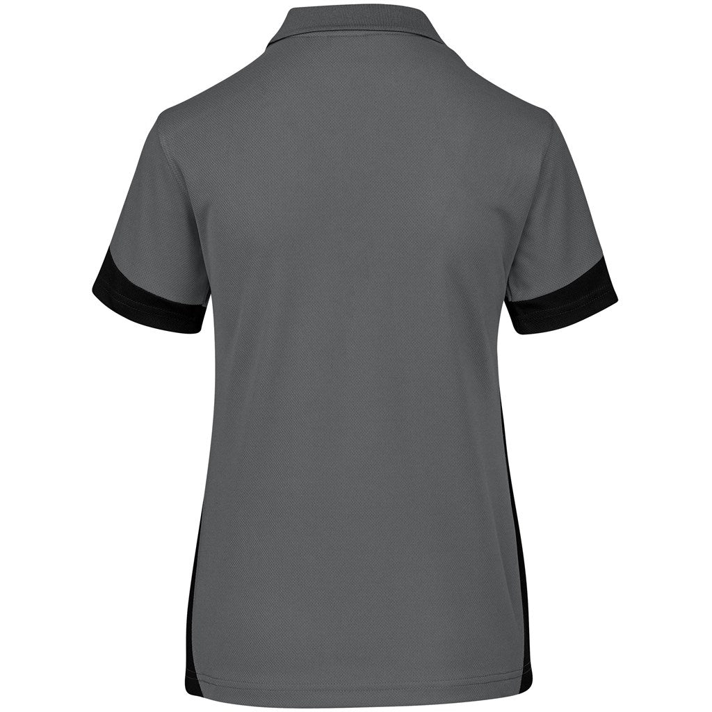 Ladies Talon Golf Shirt - Grey