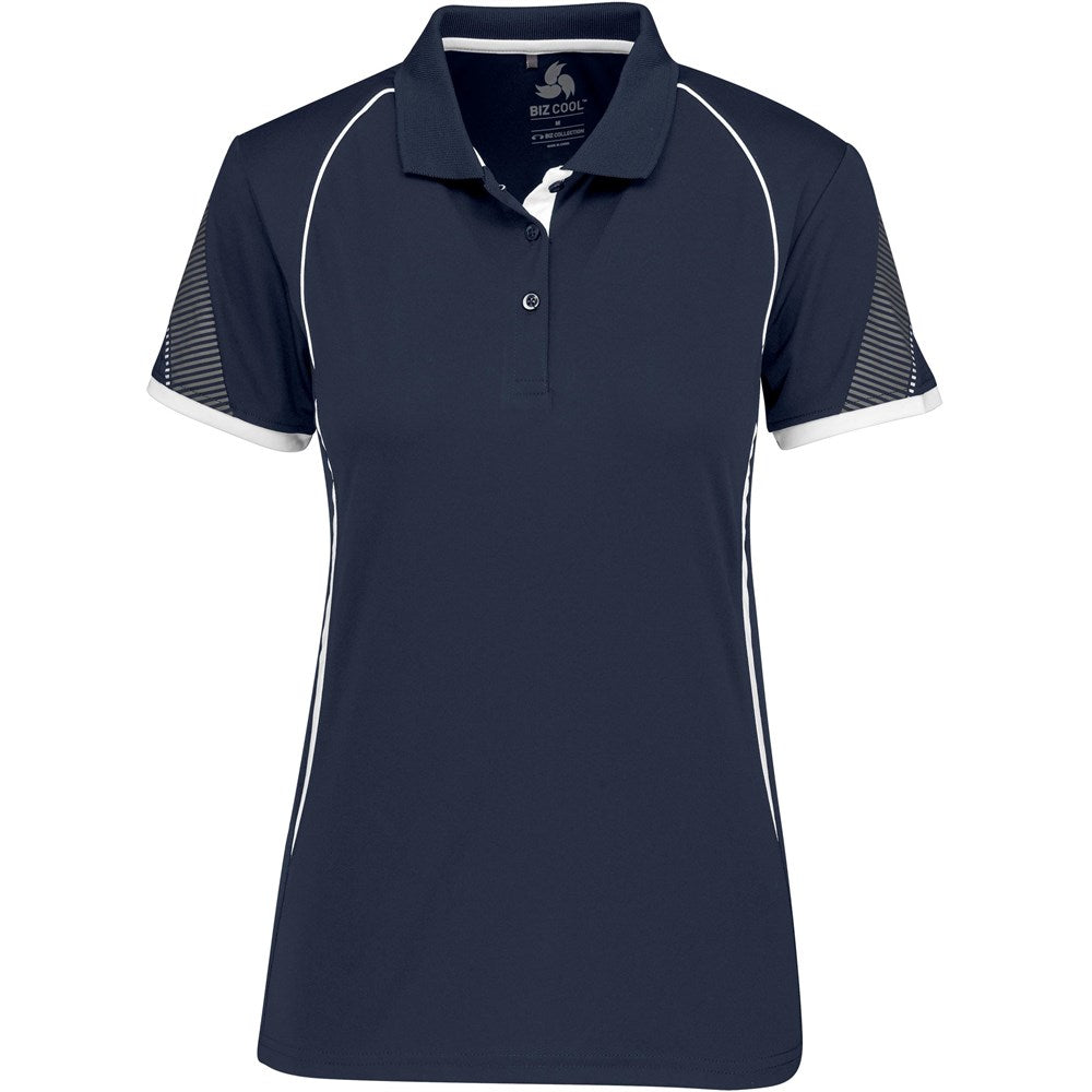 Ladies Razor Golf Shirt - NAVY