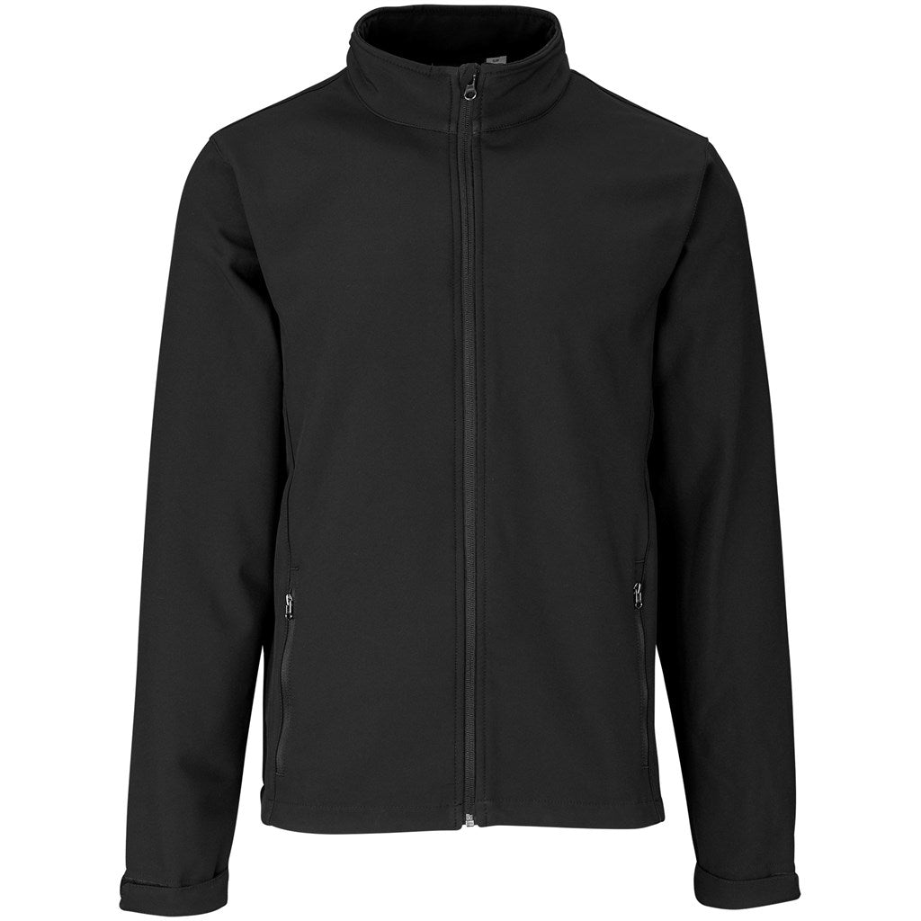Mens Pinnacle Softshell Jacket - BLACK