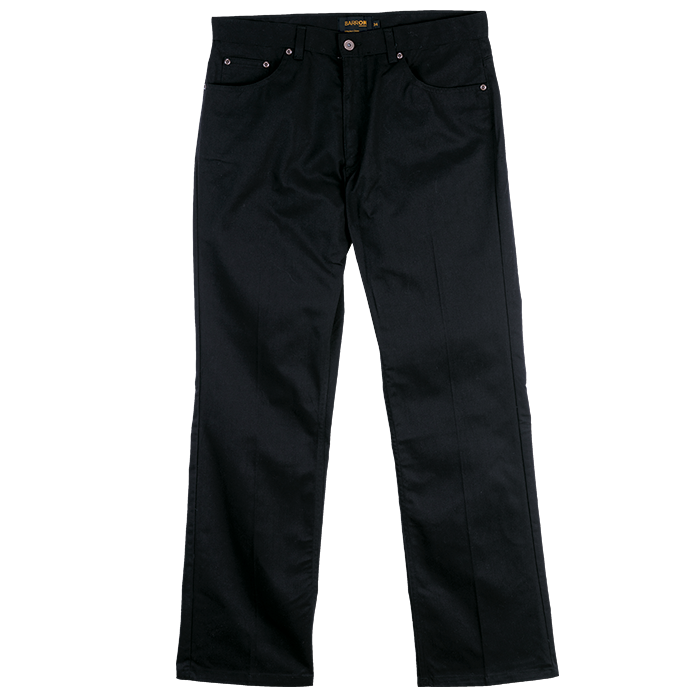 5 Pocket Chino - Black