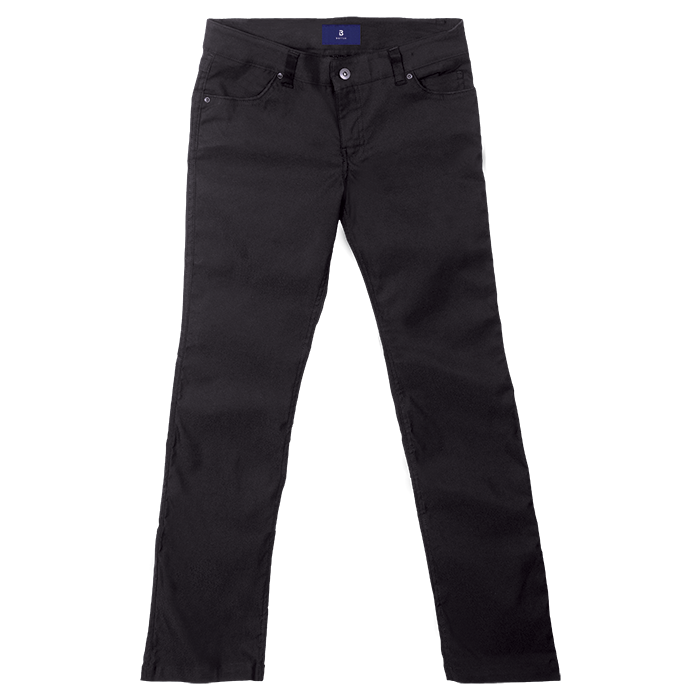 Stretch Chino Pants Ladies - Onyx Black