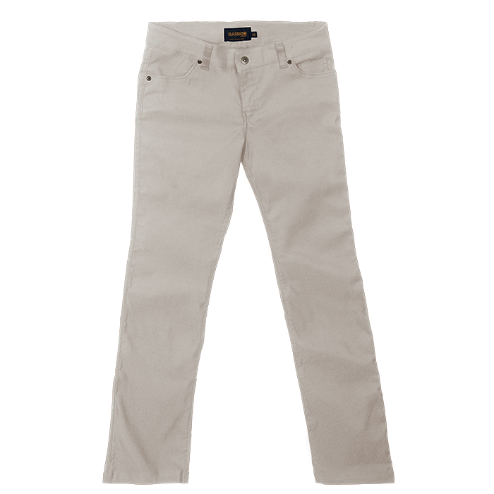 Stretch Chino Pants Ladies - Stone