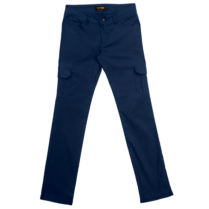 Stretch Cargo Pants Ladies - Navy