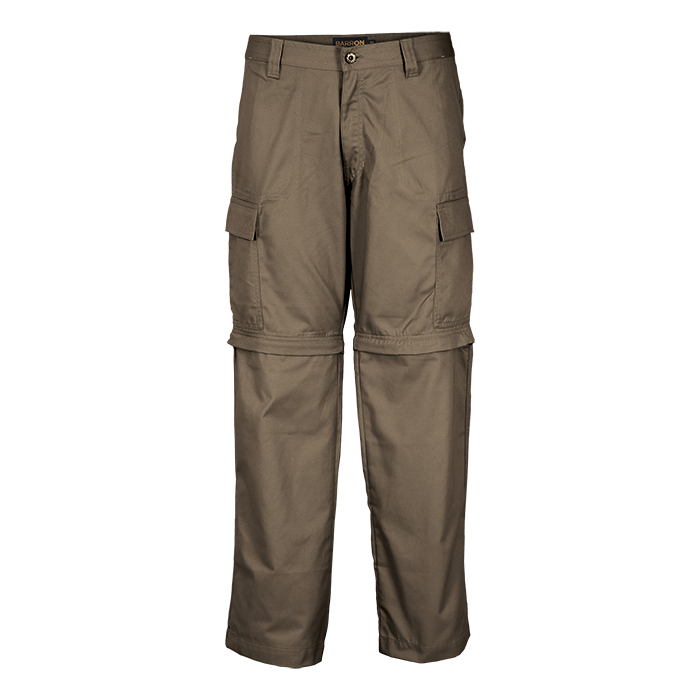 Oliver Zip Off Cargo Pants Mens - Khaki