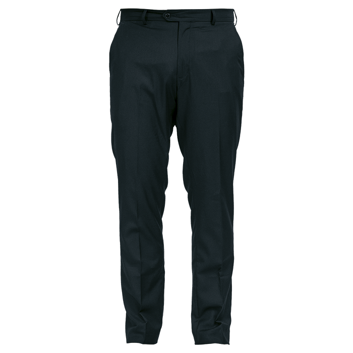 Slim Fit Flat Front Pants Mens - Navy