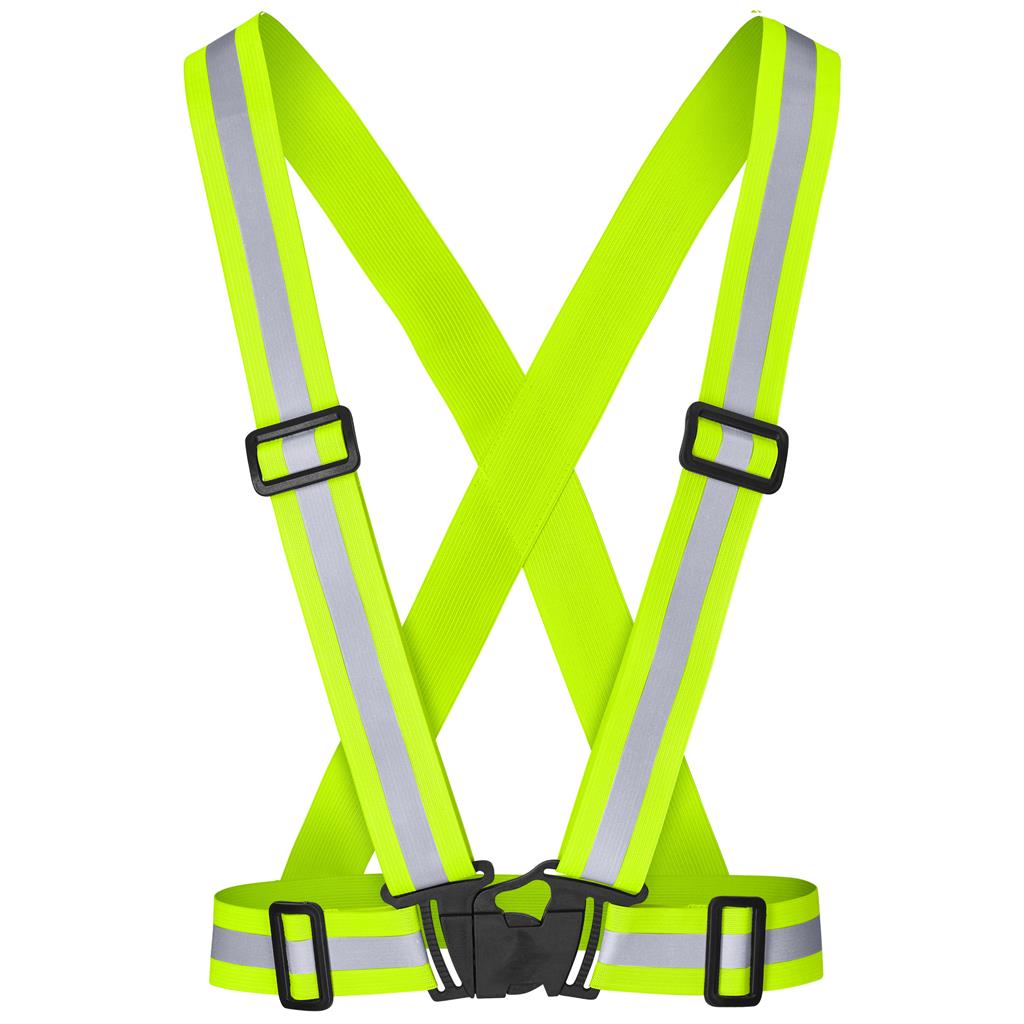 Hi-Viz Reflective Safety Belt - YELLOW