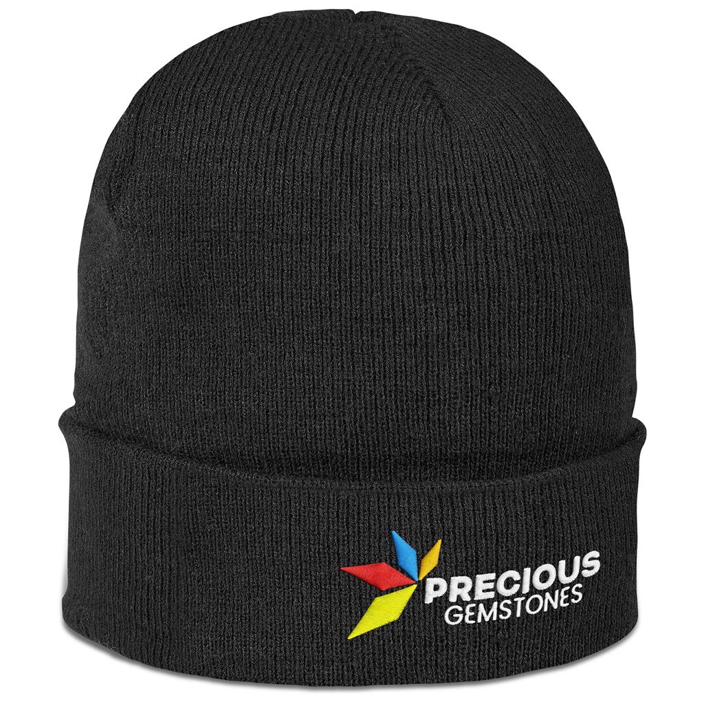 Colorado Acrylic Beanie - BLACK