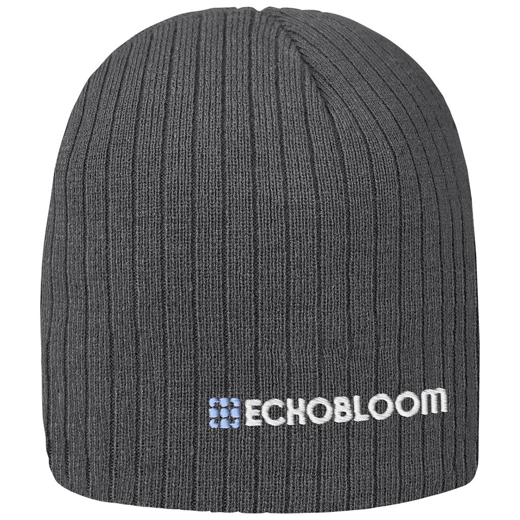 Nebraska Acrylic Beanie - GREY