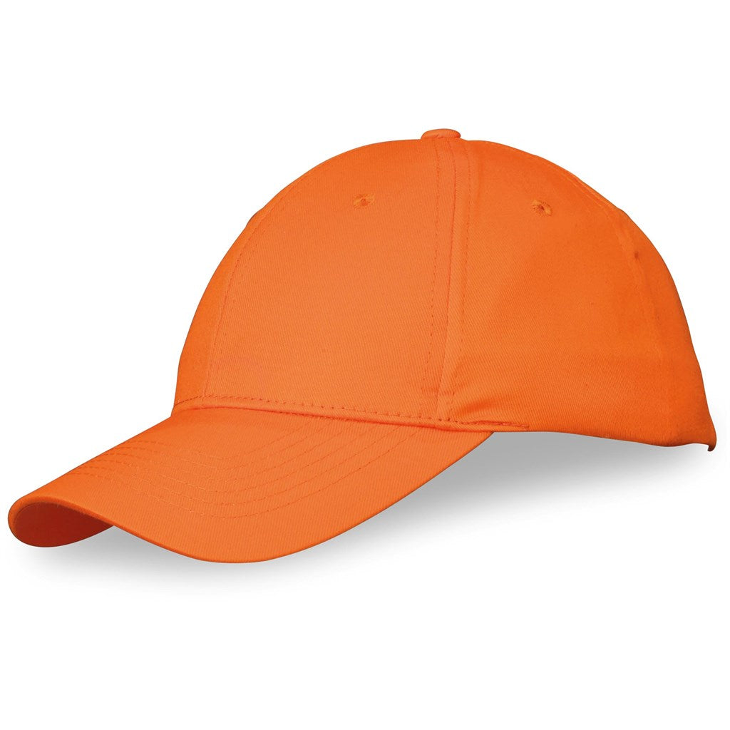 Detroit Cap - 6 Panel - ORANGE