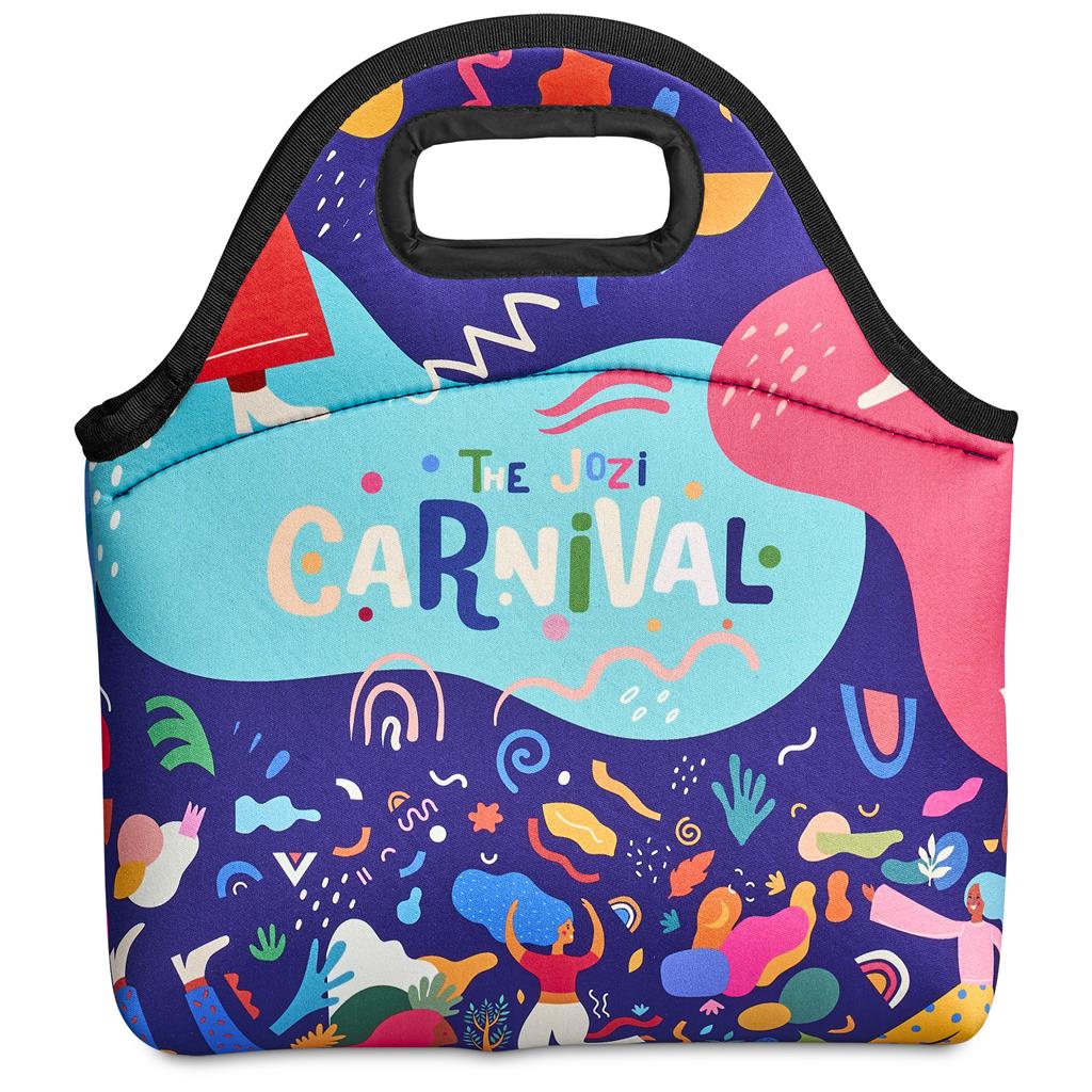 Hoppla Hobie Neoprene Lunch Cooler with Cut Out Handle