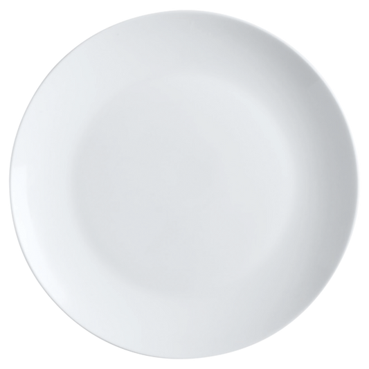 Cashmere Coupe Plate - White