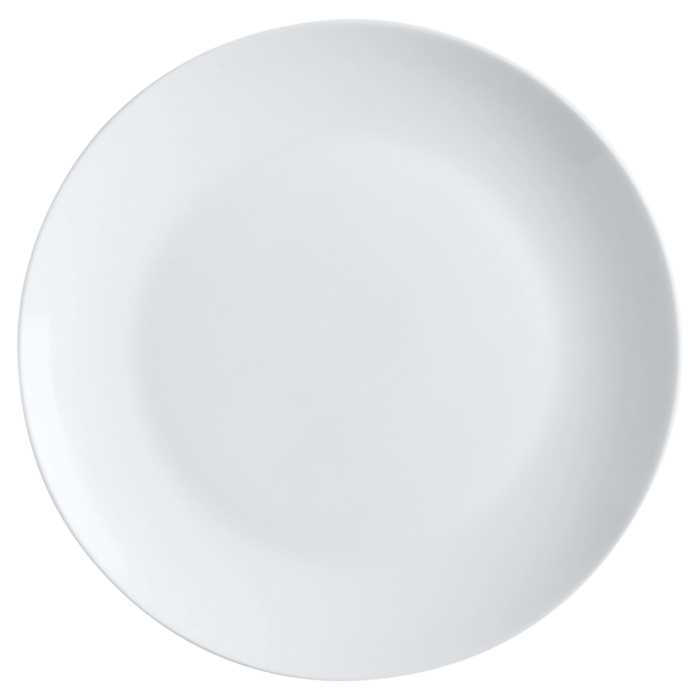 Cashmere Coupe Plate - White