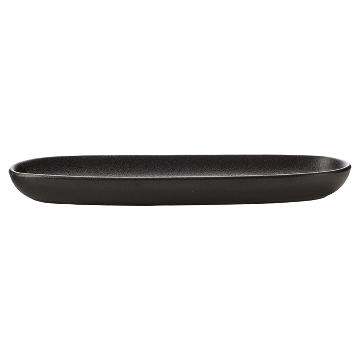 Caviar Oblong Platter - Black
