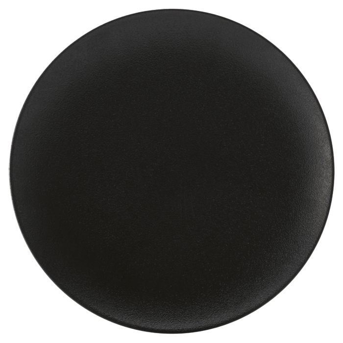 Caviar Round Platter - Black