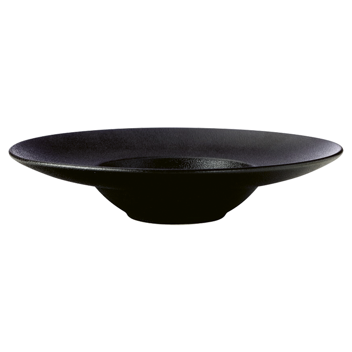 Caviar Show Plate - Black