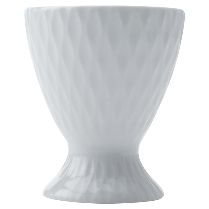 White Basics Diamonds Egg Cup - White