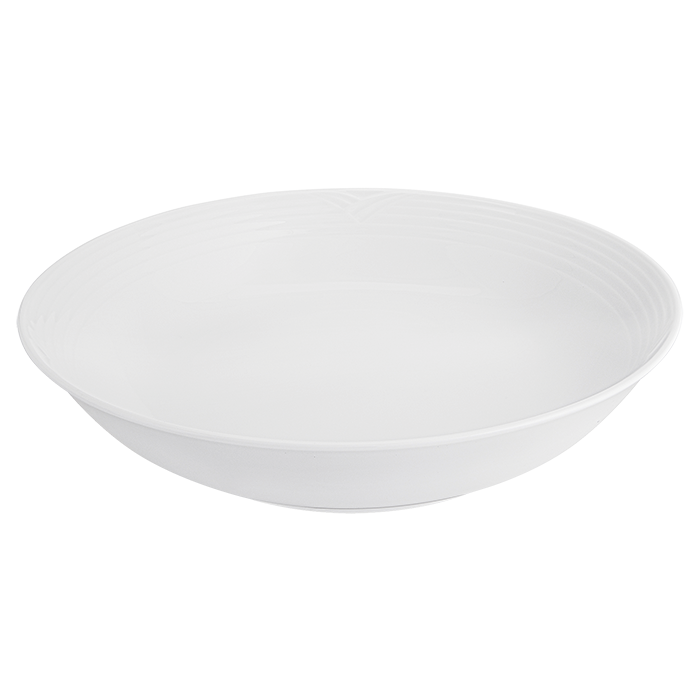 Arctic White Pasta Bowl - White