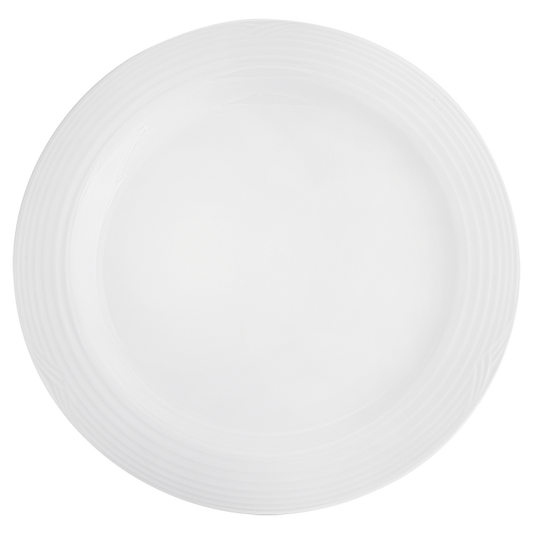 Arctic White Dinner Plate - White