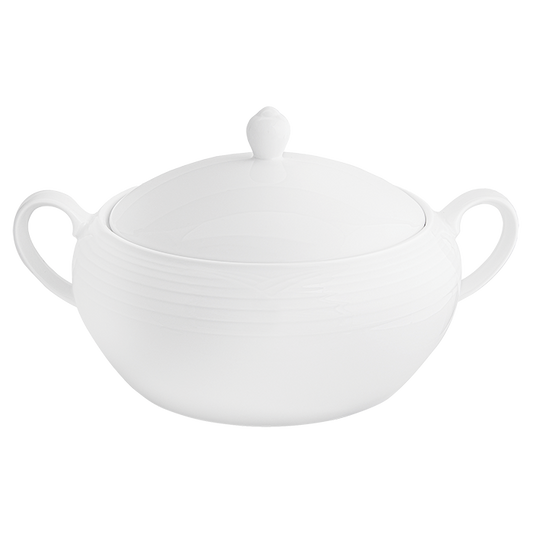 Arctic White Vegetable Dish - White