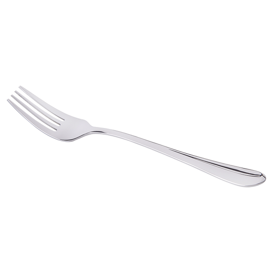 Baguette Dessert Fork - Silver