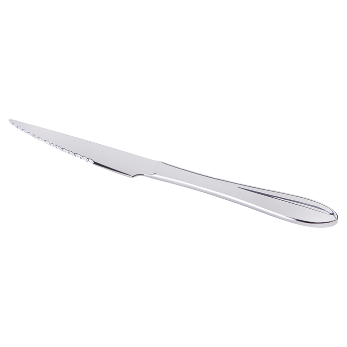 Baguette Steak Knife - Silver