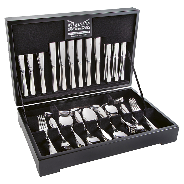 Teardrop 88 Piece Set in Canteen - Silver
