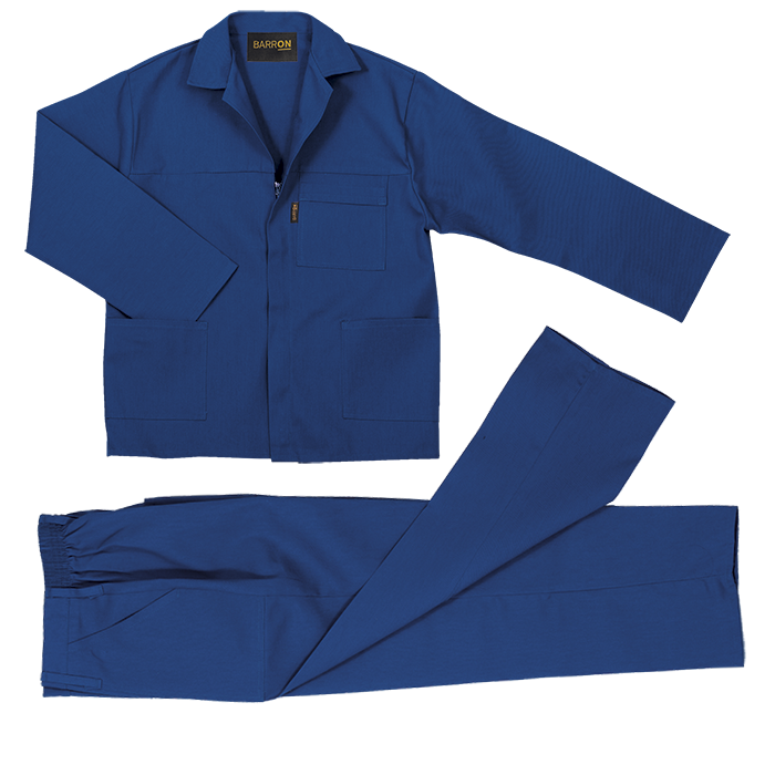 Barron Budget 100% Cotton Conti Suit - Royal