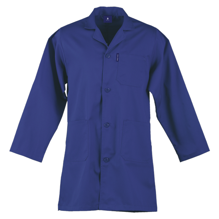 Barron Poly Cotton Dust Coat - Royal