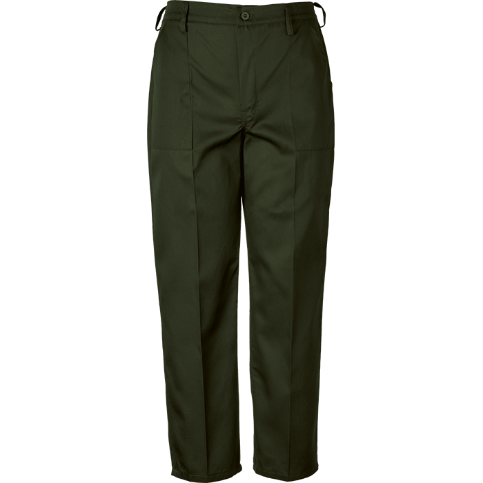 Barron Budget Poly Cotton Conti Trouser - Olive