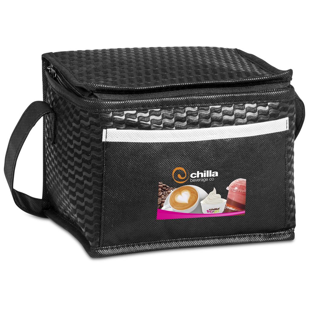 Brighton Non-Woven 6-Can Cooler - BLACK