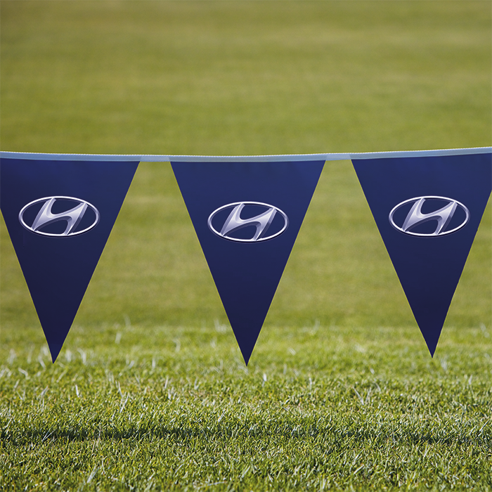 Pennants PVC Digital Single Sided Triangle - STD