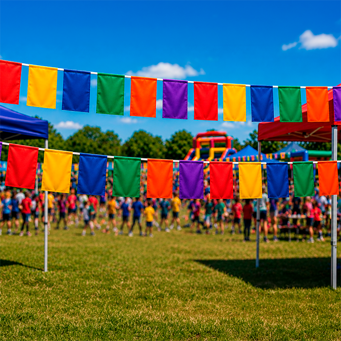 Pennants PVC Plain - STD