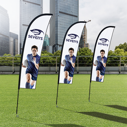 Wind Cheather Banners Deluxe Double Sided Digital - STD