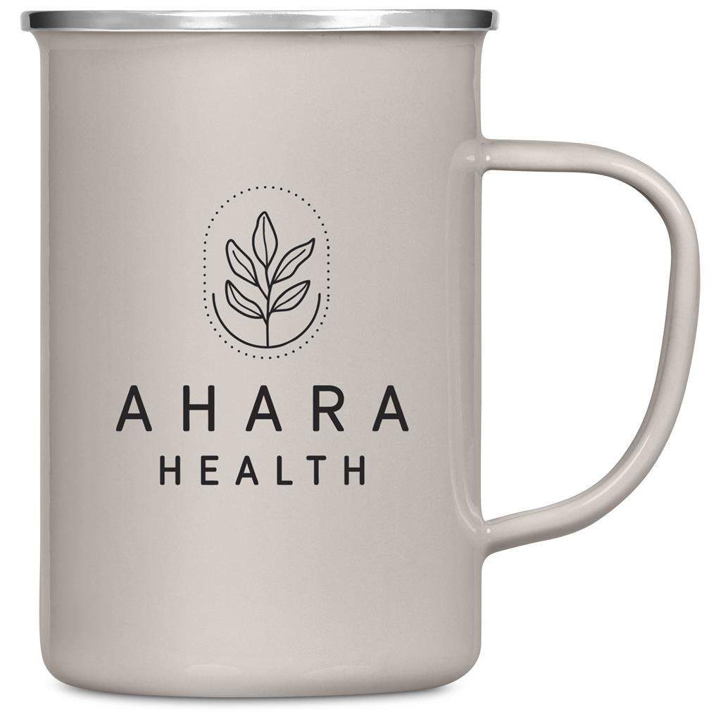 Andy Cartwright Satara Enamel Coffee Mug – 600ml - CREAM