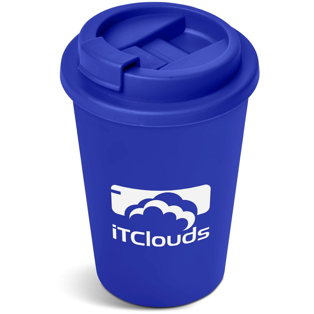 Altitude Wednesday Plastic Double-Wall Tumbler – 350ml - BLUE