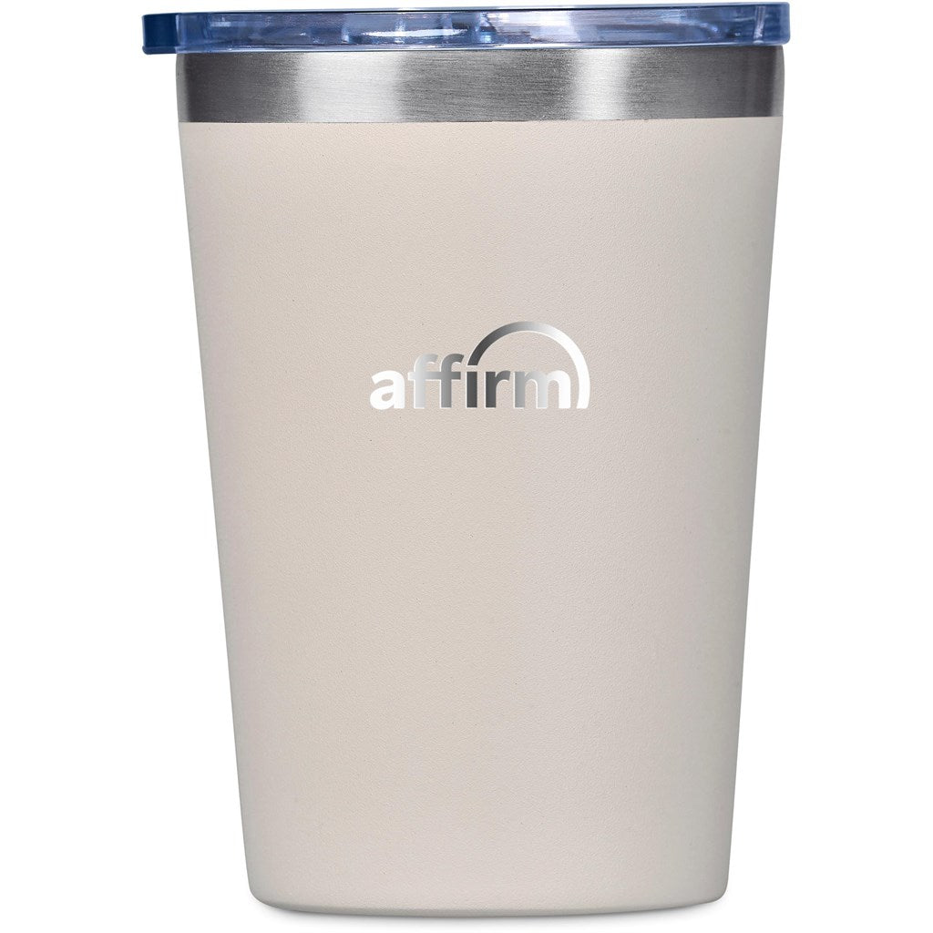 Alex Varga Figo Stainless Steel Vacuum Tumbler – 370ml - CREAM