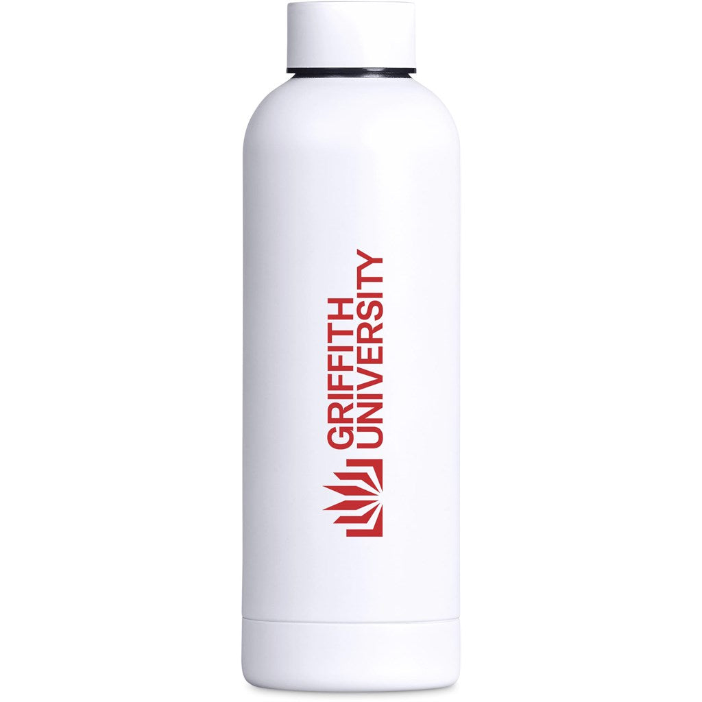 Kooshty Bermuda Recycled Stainless Steel Water Bottle – 800ml - SOLID WHITE