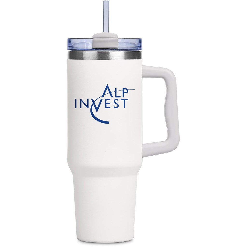 Kooshty Big Kahuna Stainless Steel Vacuum Mug – 1.2 Litre - OFF WHITE