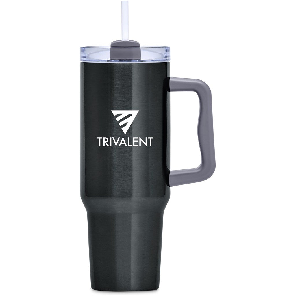 Kooshty Big Kahuna Luxe Stainless Steel Vacuum Mug - 1.2 Litre - DARK GREY