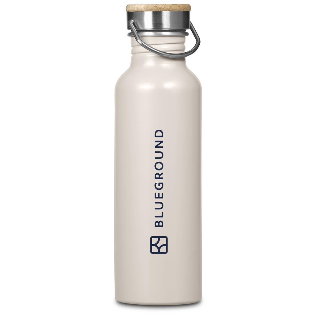 Kooshty Tugela Recycled Aluminium Water Bottle - 750ml - CREAM