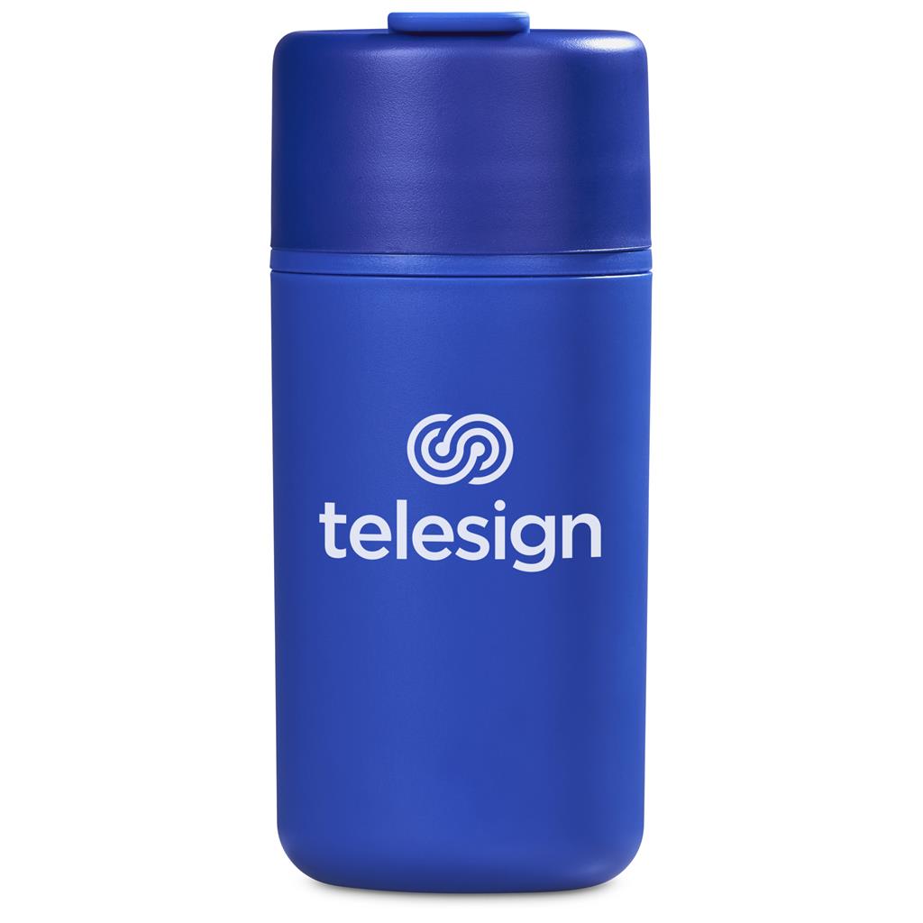 Kooshty Cuba Plastic Double-Wall Tumbler – 500ml - BLUE