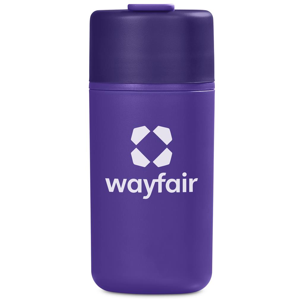 Kooshty Cuba Plastic Double-Wall Tumbler – 500ml - PURPLE