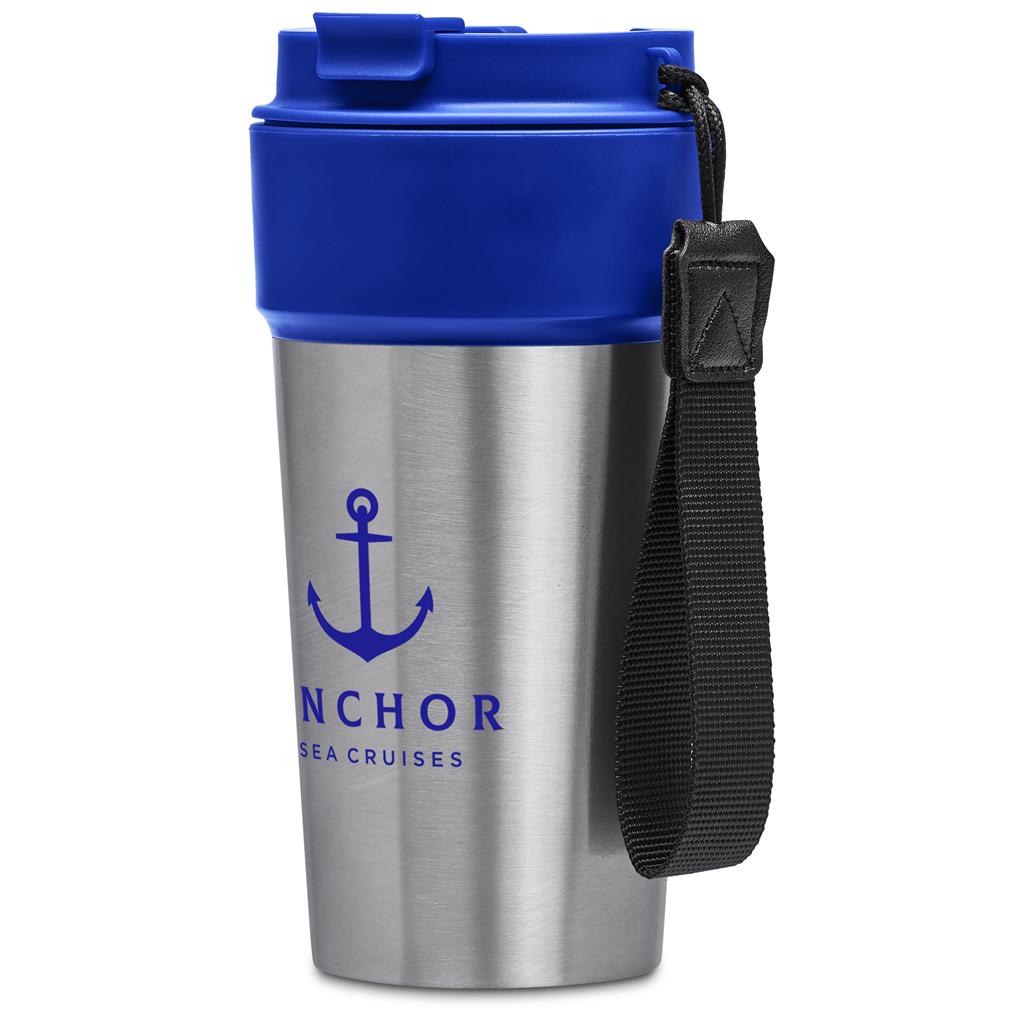 Kooshty Amigo Stainless Steel & Plastic Double-Wall Tumbler - 500ml - BLUE