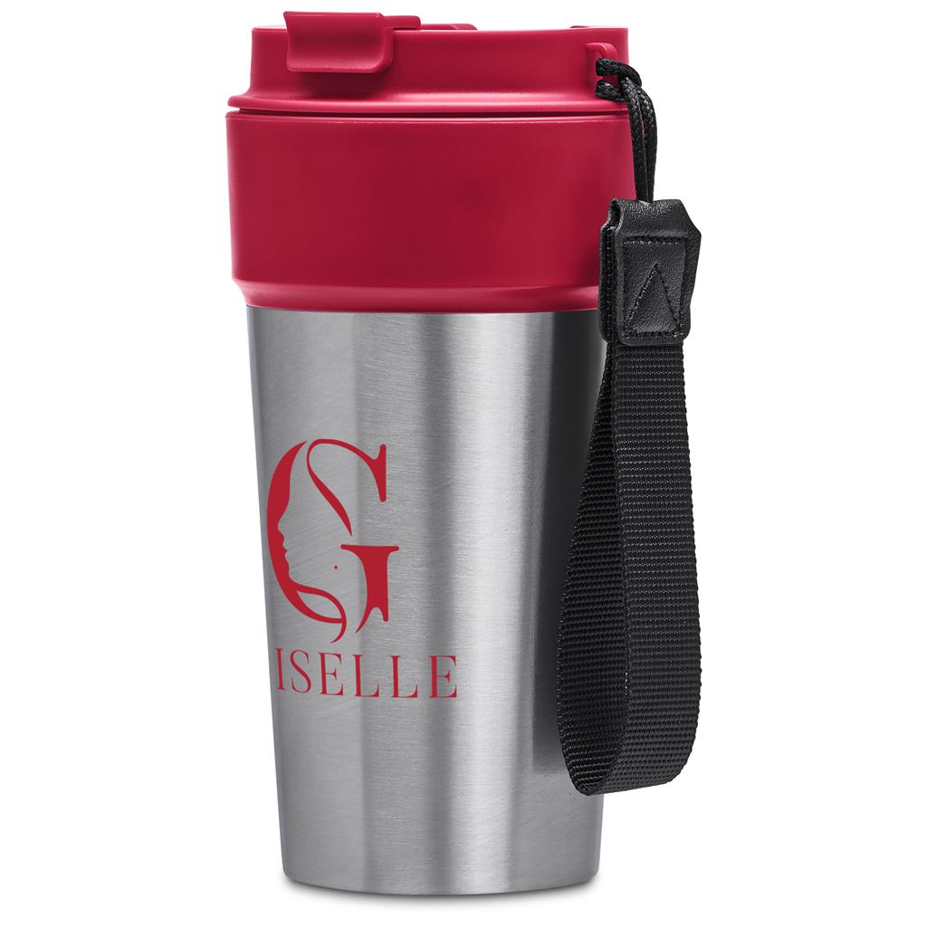 Kooshty Amigo Stainless Steel & Plastic Double-Wall Tumbler - 500ml - RED