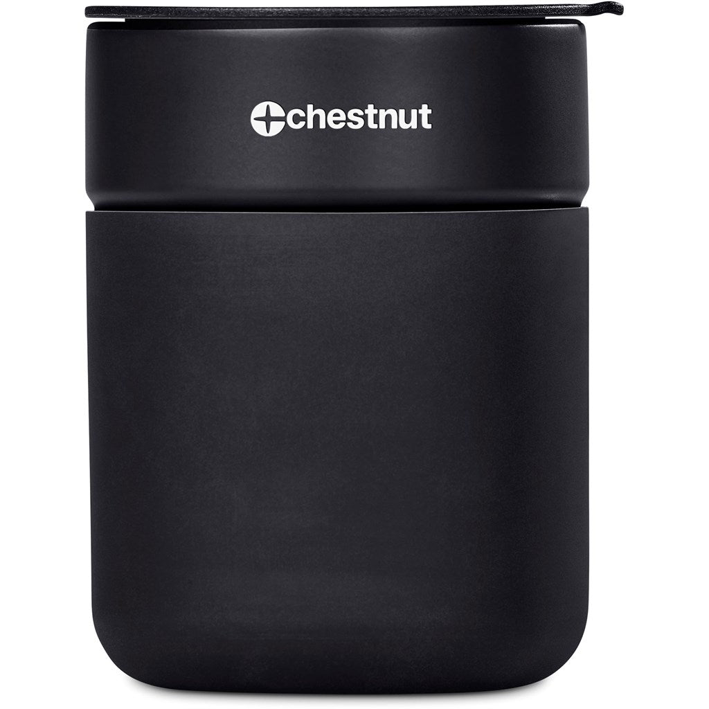 Serendipio Pimlico Ceramic Coffee Tumbler - 300ml - BLACK