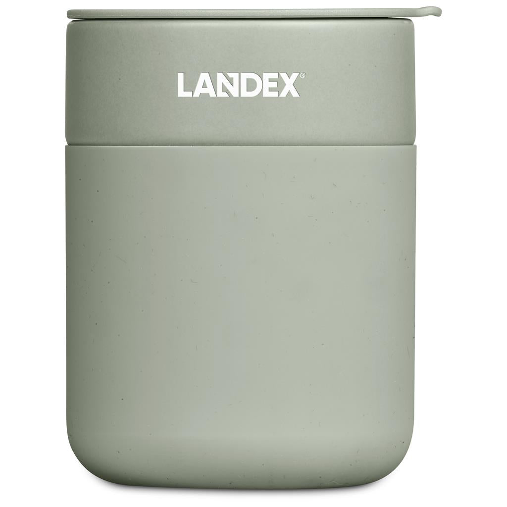 Serendipio Pimlico Ceramic Coffee Tumbler - 300ml - SAGE