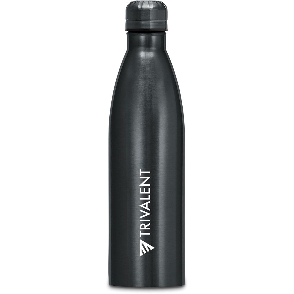 Serendipio Miranda Stainless Steel Water Bottle – 1 Litre - DARK GREY