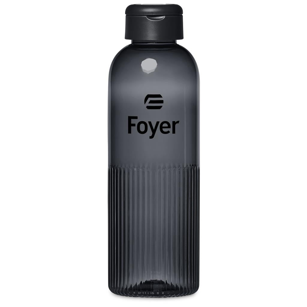 Serendipio Marlow Recycled PET Water Bottle – 750ml - BLACK