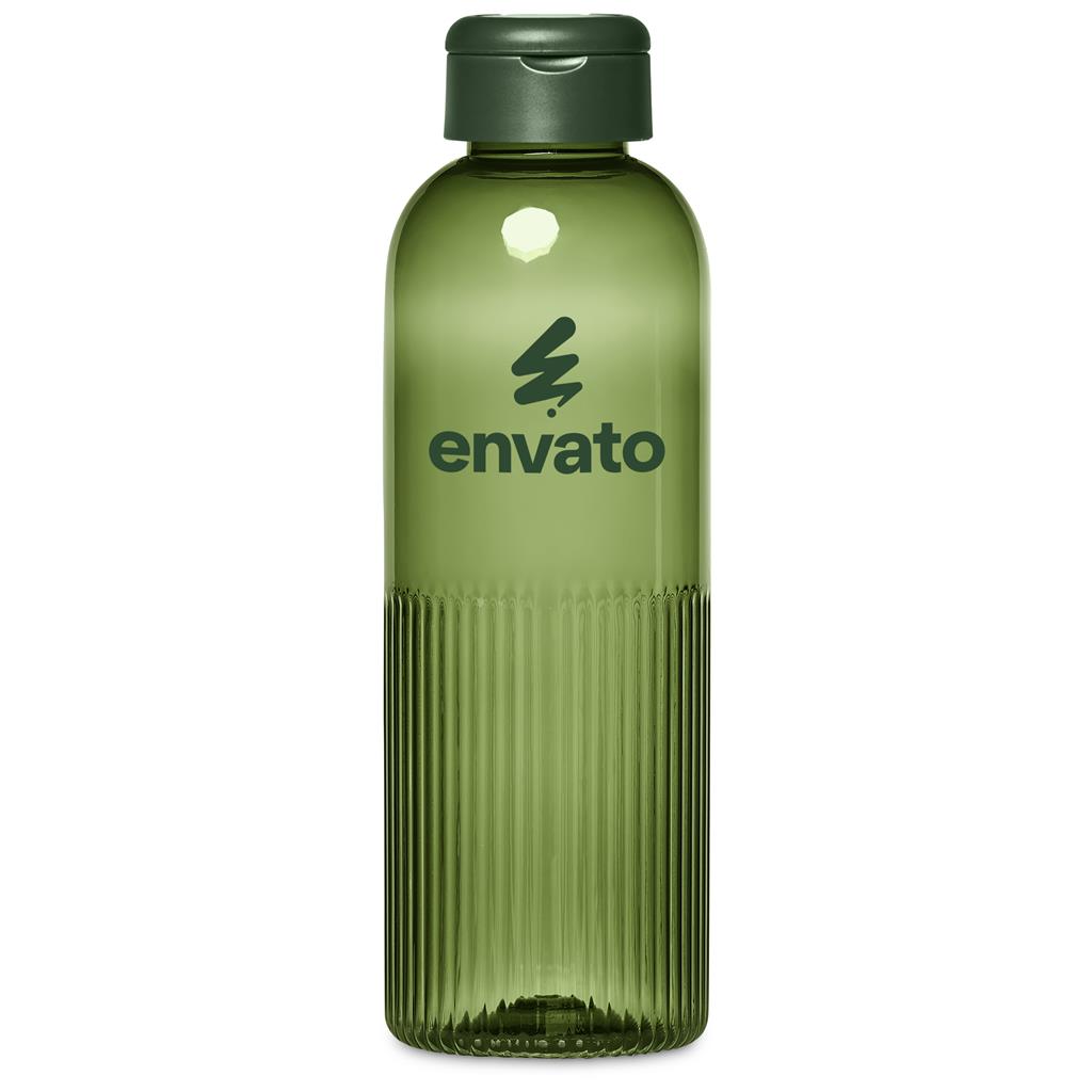 Serendipio Marlow Recycled PET Water Bottle – 750ml - DARK GREEN